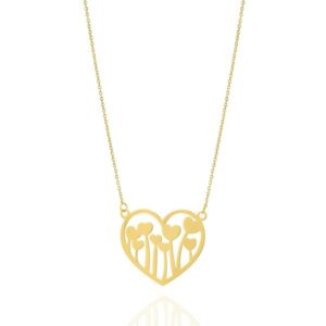 گردنبند قلب کد N-126