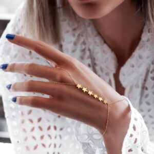 دستبند عربی ستاره کج B-110