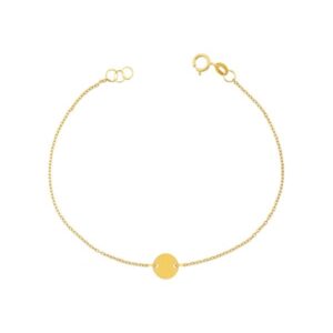 پابند طلا دایره کد A-105